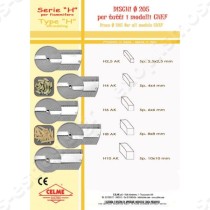 Δίσκος ζουλιέν 10x10mm H10 για πολυκοπτικό CELME