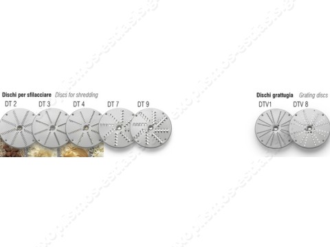 Τρίφτης 9mm για mozzarella DT9 TM ALL - TM TG SIRMAN